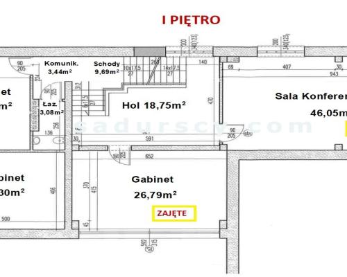 Biuro ok. 112,44m2 w Piasecznie, okolica Józefosławia, z klimatyzacją, monitoringiem, przeszkleniem, parkingiem.   

  Dwie kon