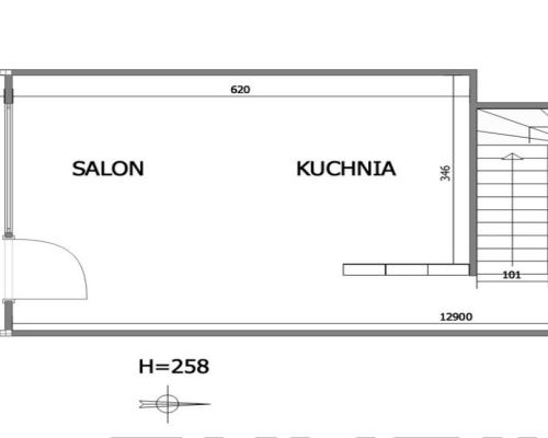 Mieszkanie w szeregóce, Zarabie, Myślenice