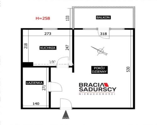 Piękne mieszkanie 30,5 m2 os. Akademickie