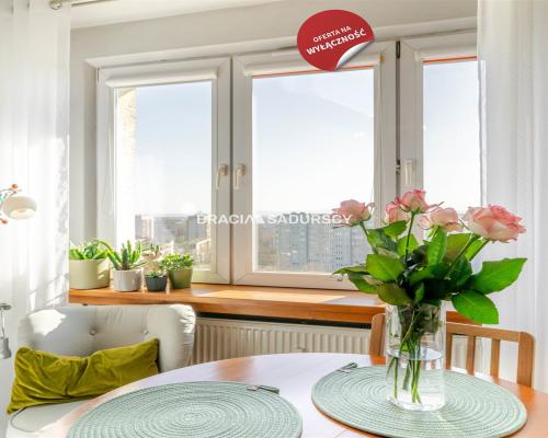 2 pok 35 m² | panoramiczny widok | Kazimierzowskie