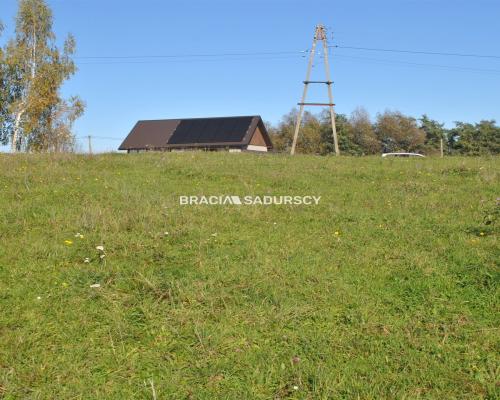 Widokowa dziaałka w Dziekanowicach gm.Dobczyce