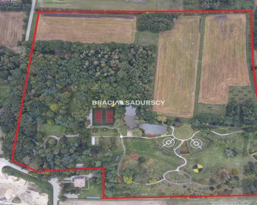 Teren pod rezydencję 13 ha z pozwoleniem na budowę