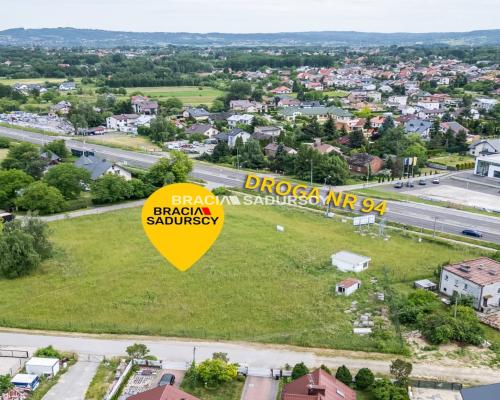 Atrakcyjny teren Tarnów przy drodze 94