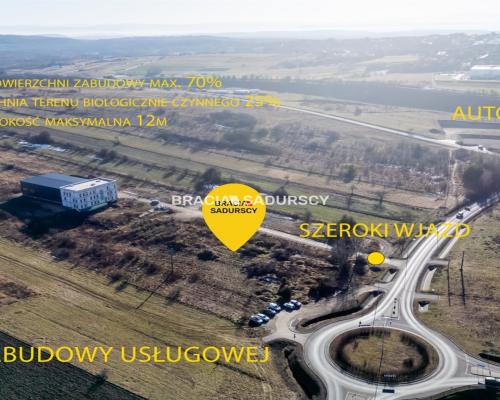 Działka komercyjna przy A4  pod stacje paliw