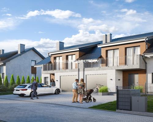 pozwolenie na 12 domów, fundamenty, media, MNIKÓW