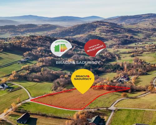 Widokowa działka w Beskidzie Wyspowym