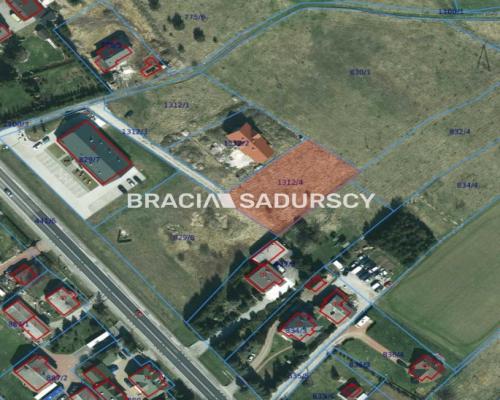 Działka budowlana w Sąspowie