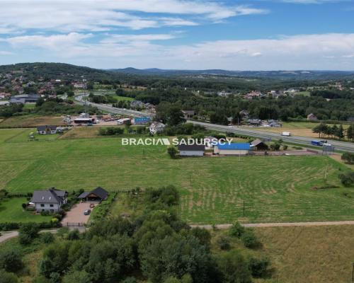 Działka budowlana w Głogoczowie gm. Myślenice