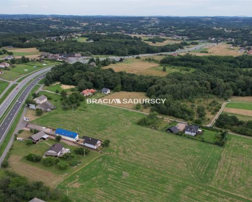 Działka budowlana w Głogoczowie gm. Myślenice