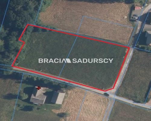 Działka z możliwościa podziału na mniejsze