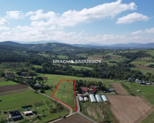 DZIAŁKA BUDOWLANA SZYK 47 A PŁASKA WIDOKOWA UZBRO.