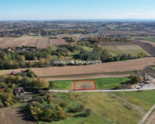 Maciejowice - widokowa działka z przyłączami