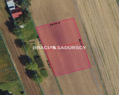 Działka budowlana - Krak&oacute;w, Nowa Huta, Łuczanowice, ul. ks. Kazimierza Figlewicza  

 Na sprzedaż działka budowlana o po