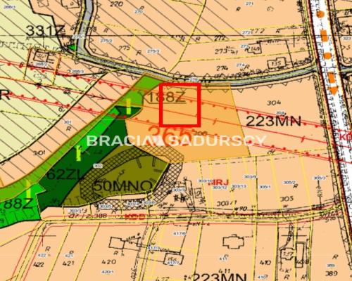 Działka widokowa Byszyce, gmina Wieliczka