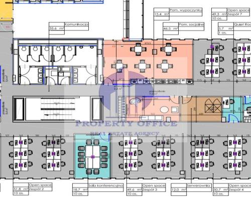 Włochy: lokal biurowy na wynajem