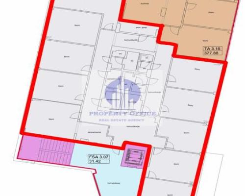 Ursynów : lokal biurowy na wynajem