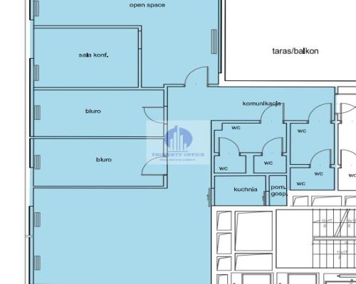 Śródmieście:lokal biurowy na wynajem