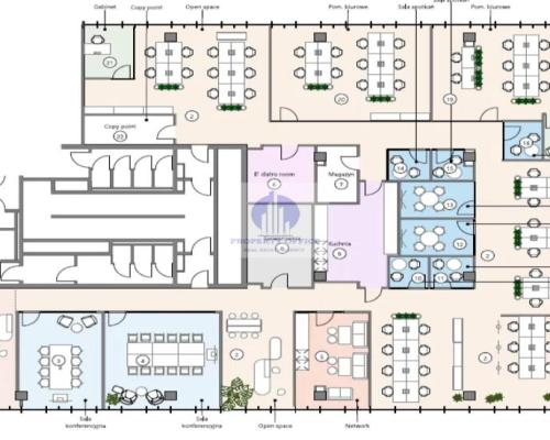 Mokotów: lokal biurowy na wynajem