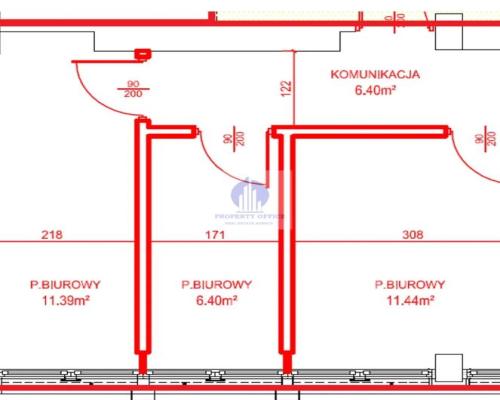 Mokotów: lokal biurowy na wynajem