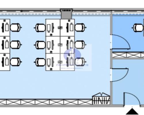 Mokotów: umeblowane biuro na wynajem