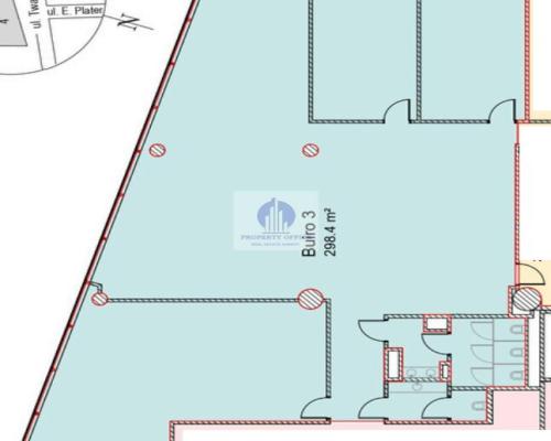 Śródmieście: lokal biurowy na wynajem