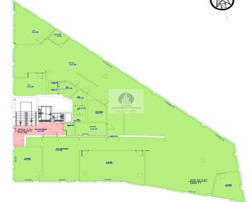 Mokotów: lokal biurowy na wynajem