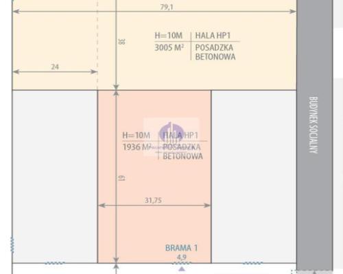 Bielany : hala magazynowa na wynajem