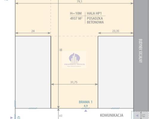 Bielany : hala magazynowa na wynajem