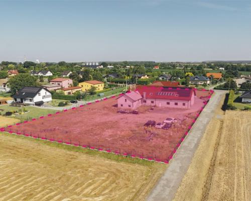 Dom z warsztatem, 1000 m2, działka 5 tyś m2