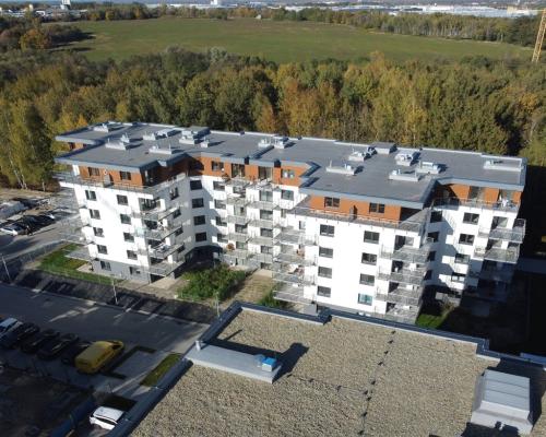 Apartament z ogródkiem w nowym budownictwie