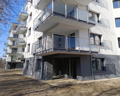 Apartament z ogródkiem w nowym budownictwie