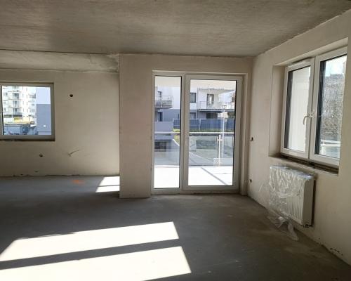 Apartament z tarasem w nowym budownictwie