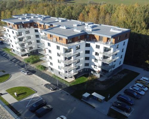 Apartament z tarasem w nowym budownictwie
