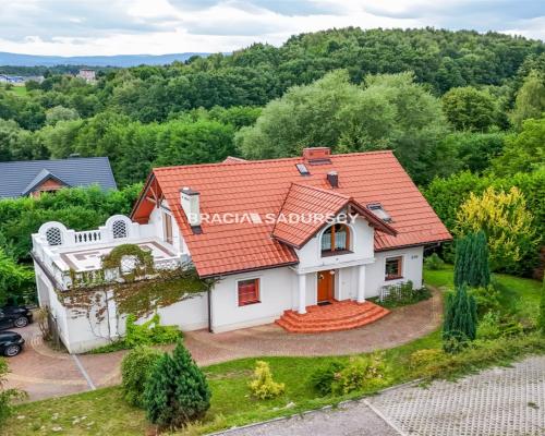 PRZESTRONNY, KLIMATYCZNY DOM NA WIDOKOWEJ DZIALCE