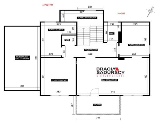 Dom  do własnej aranżacji na dużej działce.