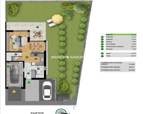 Domy położone w sielankowej okolicy - Skotniki