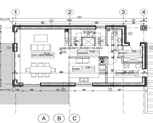 Dom Wolnostojący 140 m2 z tarasem w MNIKOWIE