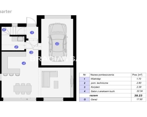 ZIELONKI dom bliźniak 114m2 z garażem!!!