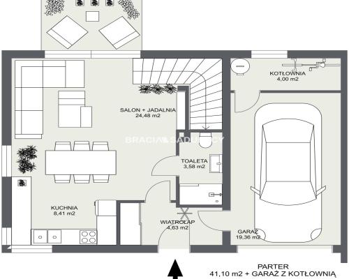 Michałowice - osiedle bliźniaków 132 m2 z garażem!