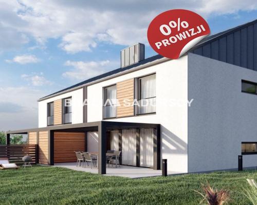 Nowoczesny bliźniak z garażem i działką 7ar