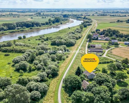 Urokliwa nieruchomość na zakolu Wisły / 48 ar