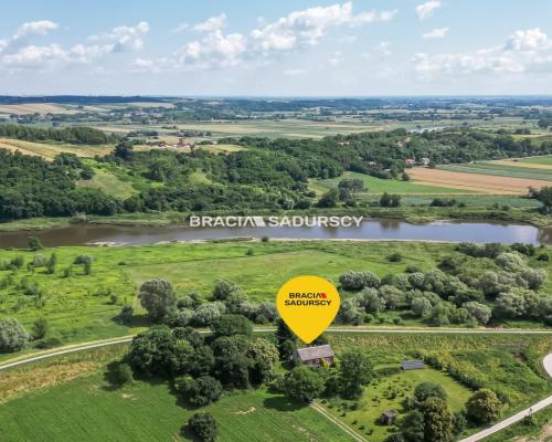 Urokliwa nieruchomość na zakolu Wisły / 48 ar