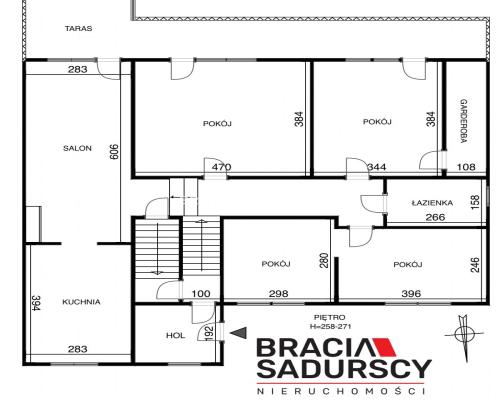 Dom/2-3 rodzinny/siedziba firmy/dobra komunikacja