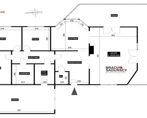 Dom wolnostojący w Szczodrkowicach - 4 pokoje