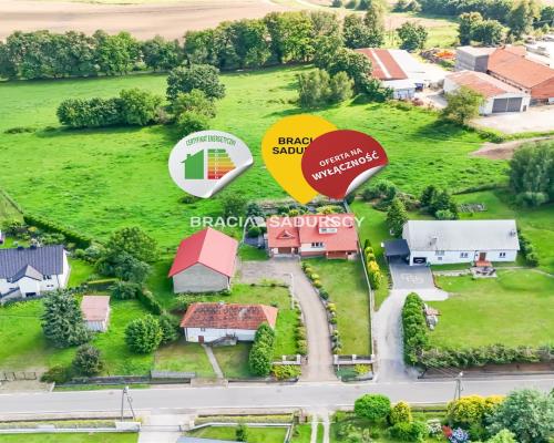 Dom z dużą działką budowlaną k. Niepołomic