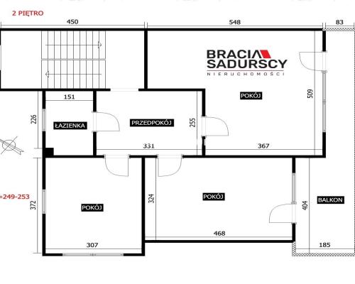 Przegorzały, dom bliźniak 5 pokoi, balkony