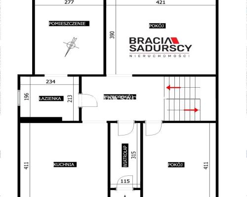 DOM Z OGRODEM I GARAŻEM - SKAŁA K. KRAKOWA   Na sprzedaż dom jednorodzinny o powierzchni ok. 150 m² z wysokim poddaszem