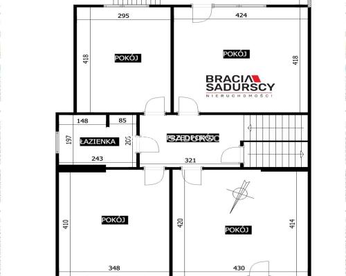 DOM Z OGRODEM I GARAŻEM - SKAŁA K. KRAKOWA   Na sprzedaż dom jednorodzinny o powierzchni ok. 150 m² z wysokim poddaszem