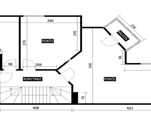 Dom z widokiem na Kopiec Kościuszki