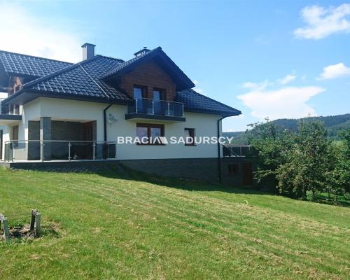 Dom na widokowej działce, Bysina, Myślenice.